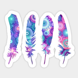 feathers Sticker